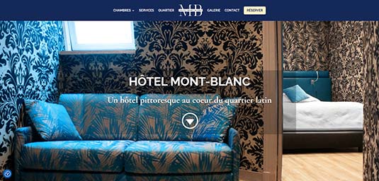 Hotel Mont-Blanc Paris project